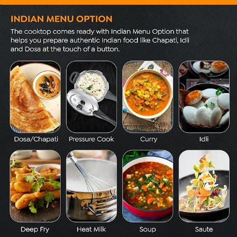 Prestige Iris Plus 1600 Watts Induction Cooktop | 4KV Surge Protection  image 3