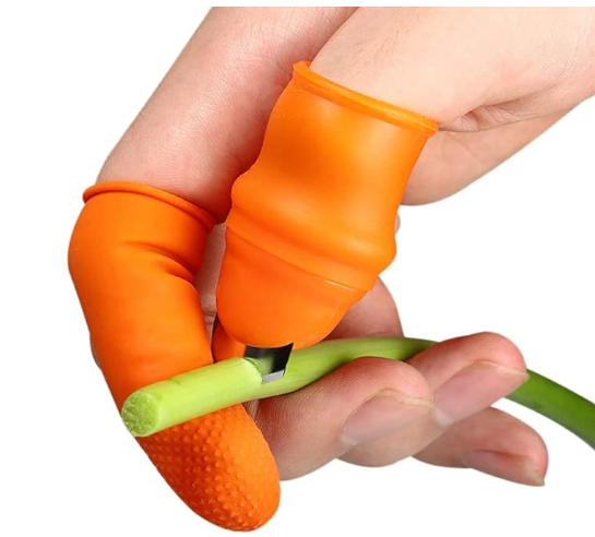 Thumb Knife Silicone Thumb Knife Finger Cutter Cutting Set Vegetables Picker