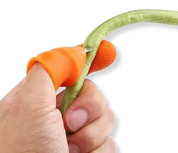 Thumb Knife Silicone Thumb Knife Finger Cutter Cutting Set Vegetables Picker image 2