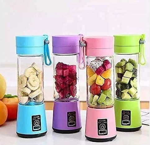 Portable 6-Blade Juicer Blender with Built-In Jar Juice Mixer Bottle image 2