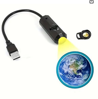 Planetarium Star Projector Kids Bedroom Decorative Romantic Gifts Home Black | Space Lamp for Kids’ Bedroom, Gifts, Gaming Room, Home & Décor