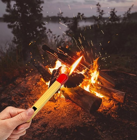 Sajani Match Stick Shaped Butane Lighter, Multipurpose Inflatable Long Handle Gas Burner, Gas Lighter for Kitchens, Smoking, Candles and Outdoor Use (Pack of 1) (Lighter)