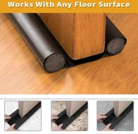 PVC Door Guard Gap Filler for Door Bottom Seal Strip image 3
