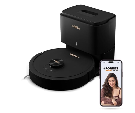 Eureka Forbes SmartClean with Auto Bin Turbo, 7000Pa HyperSuction Robotic Vacuum Cleaner