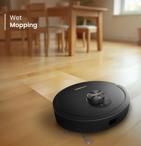 Eureka Forbes SmartClean with Auto Bin Turbo, 7000Pa HyperSuction Robotic Vacuum Cleaner image 2