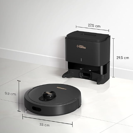 Eureka Forbes SmartClean with Auto Bin Turbo, 7000Pa HyperSuction Robotic Vacuum Cleaner image 3
