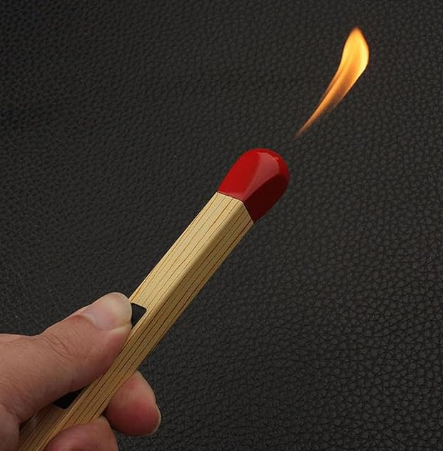 Sajani Match Stick Shaped Butane Lighter, Multipurpose Inflatable Long Handle Gas Burner, Gas Lighter for Kitchens, Smoking, Candles and Outdoor Use (Pack of 1) (Lighter) image 2